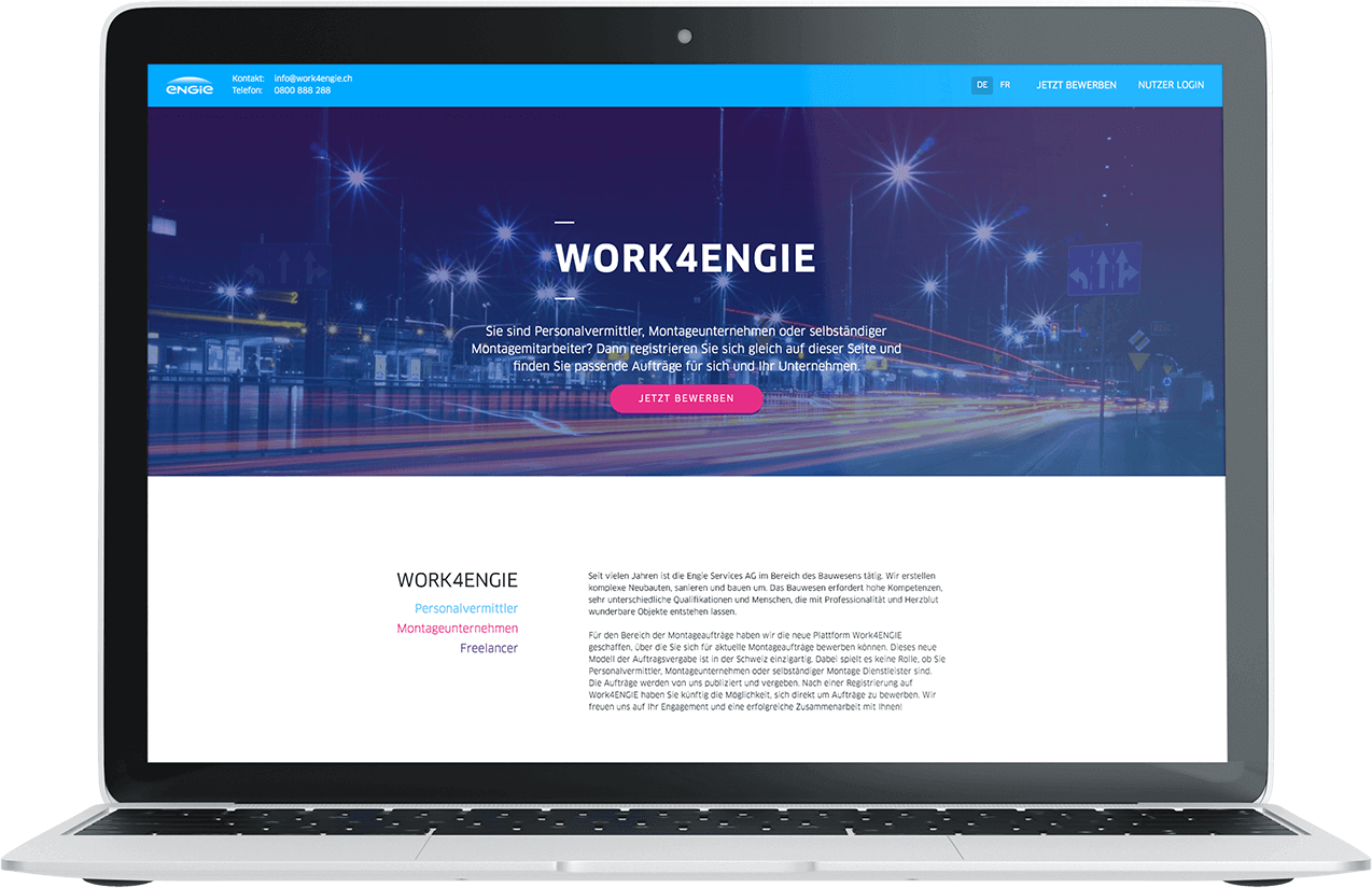 Work4ENGIE B2B Projekt