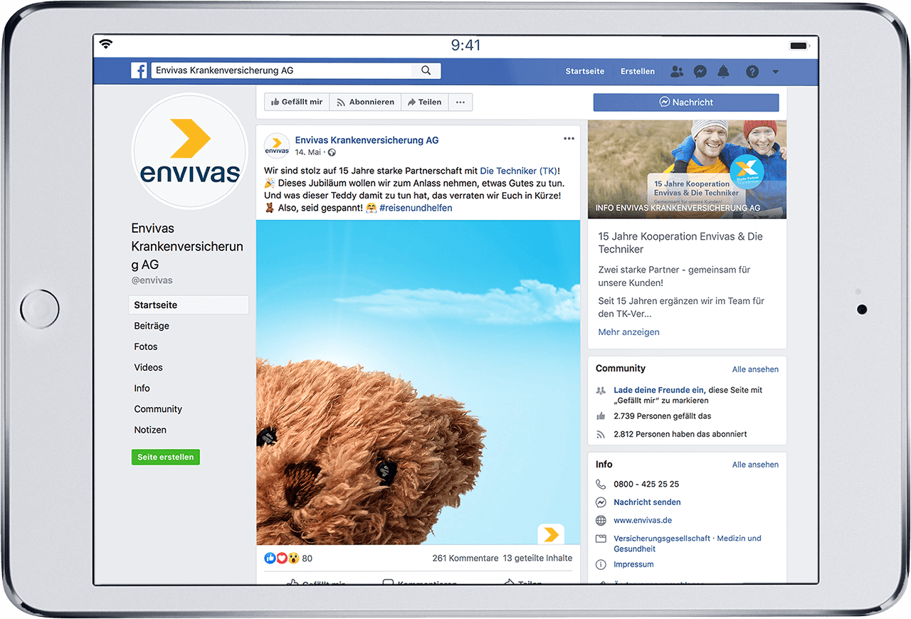 Https Www Envivas De Resource Blob 44982 3a70c425f490370db0c8e46233a72211 Geschaeftsbericht 2018 Envivas Krankenversicherung Ag Data Pdf