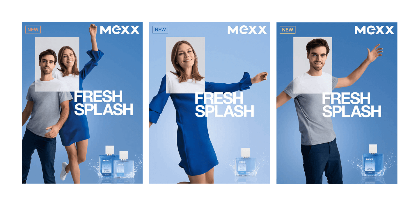 Mexx creative packshot