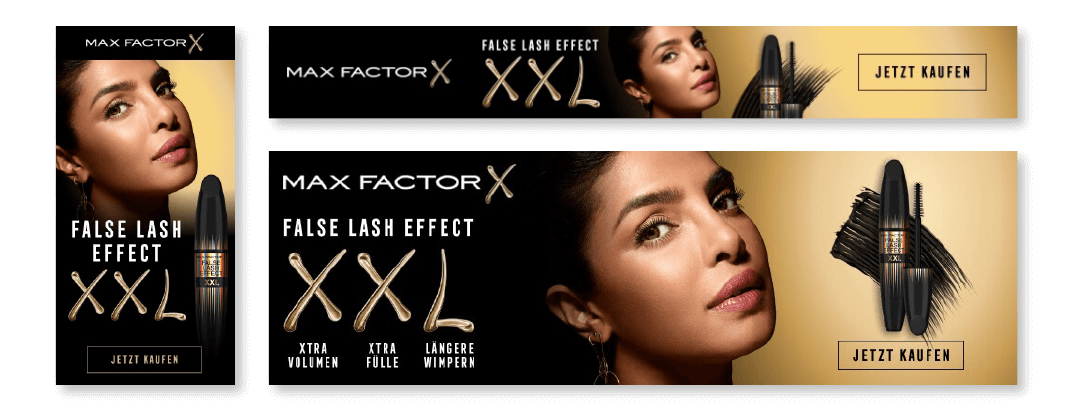 Online Banner max factor