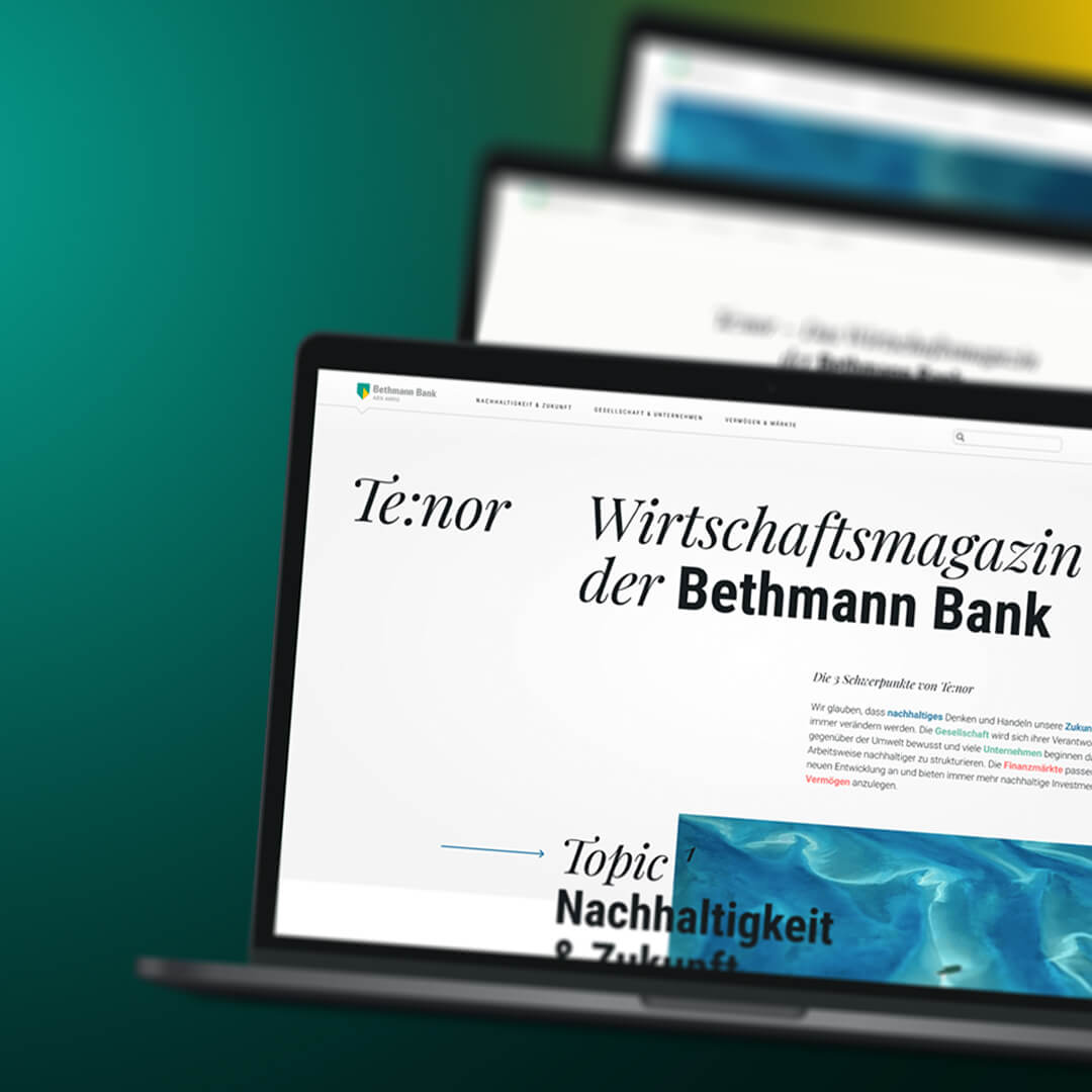 Bethmann Bank AG – WordPress Programmierung