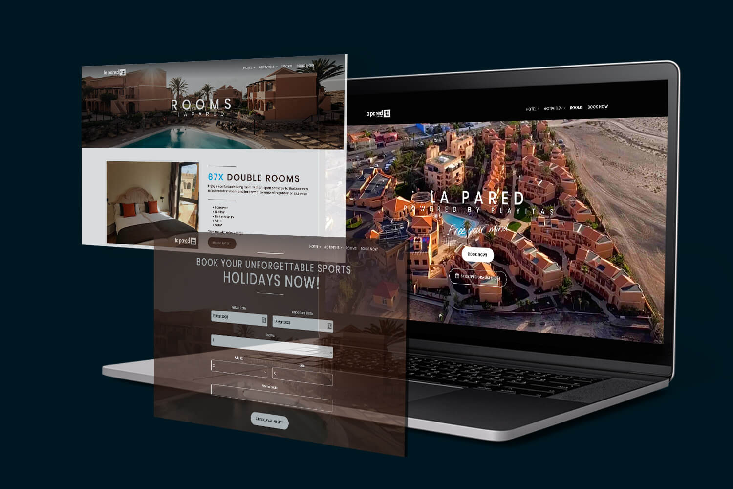La Pared powered by Playitas – Website