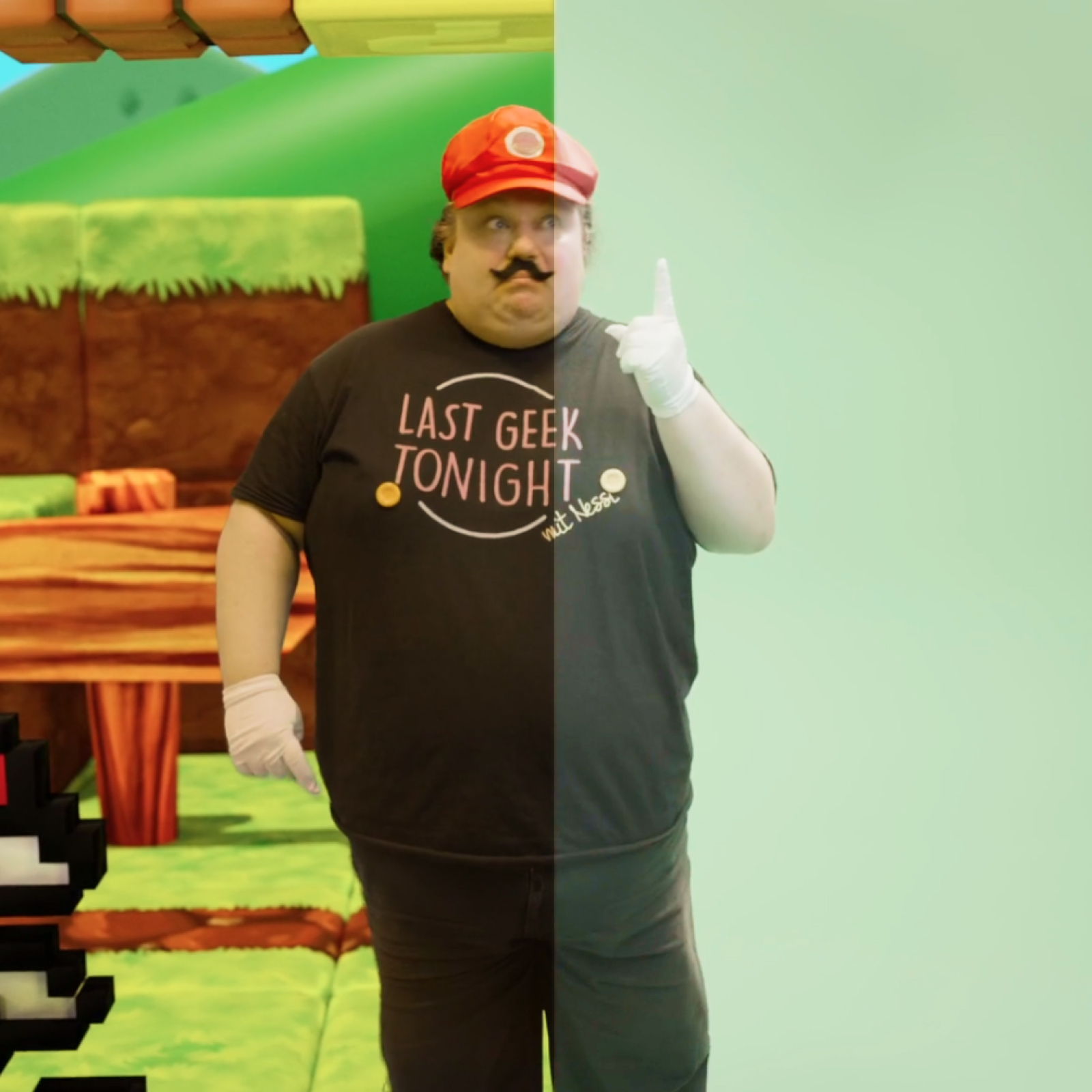 virtual production greenscreen