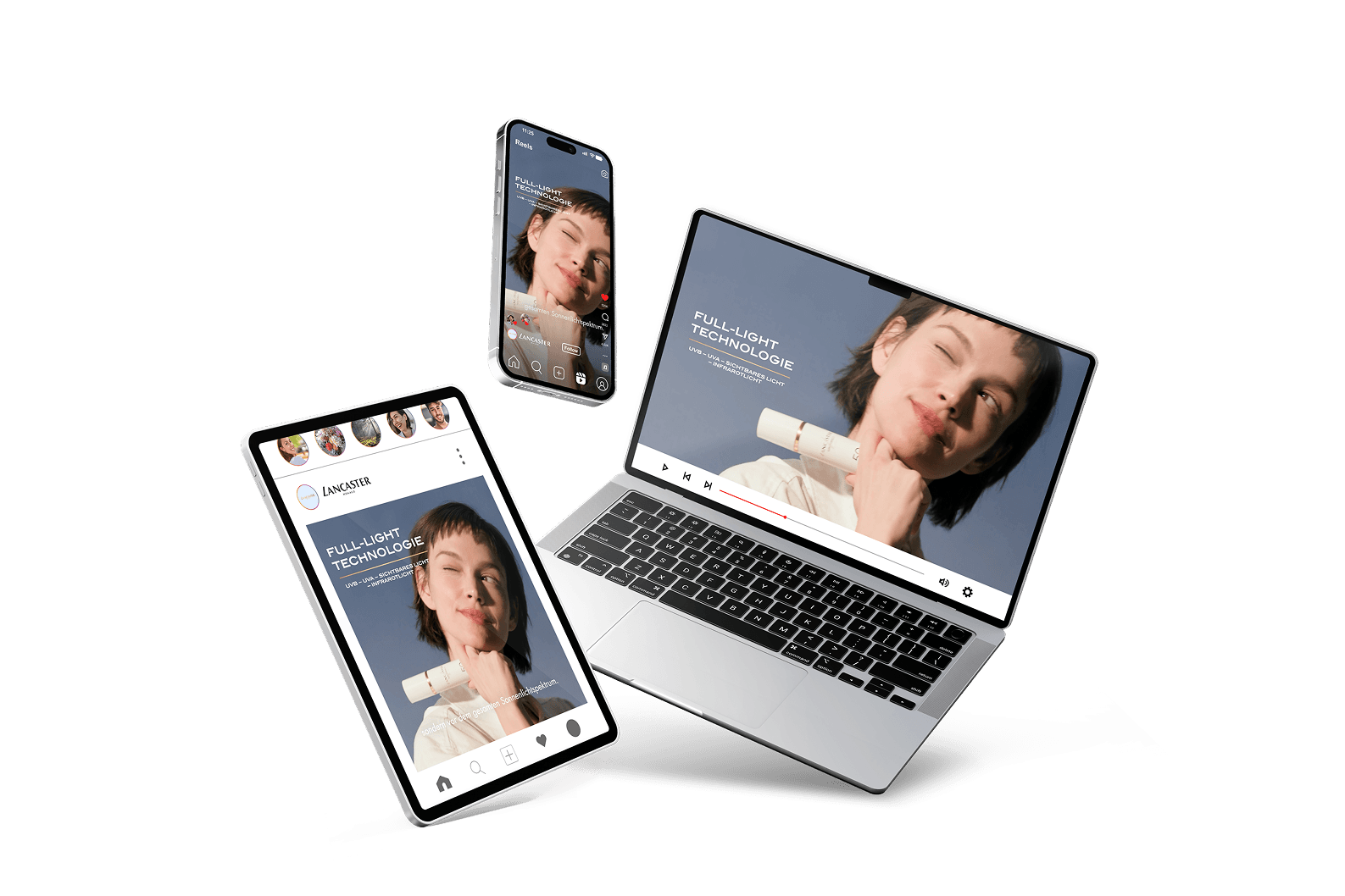 Video case on different devices