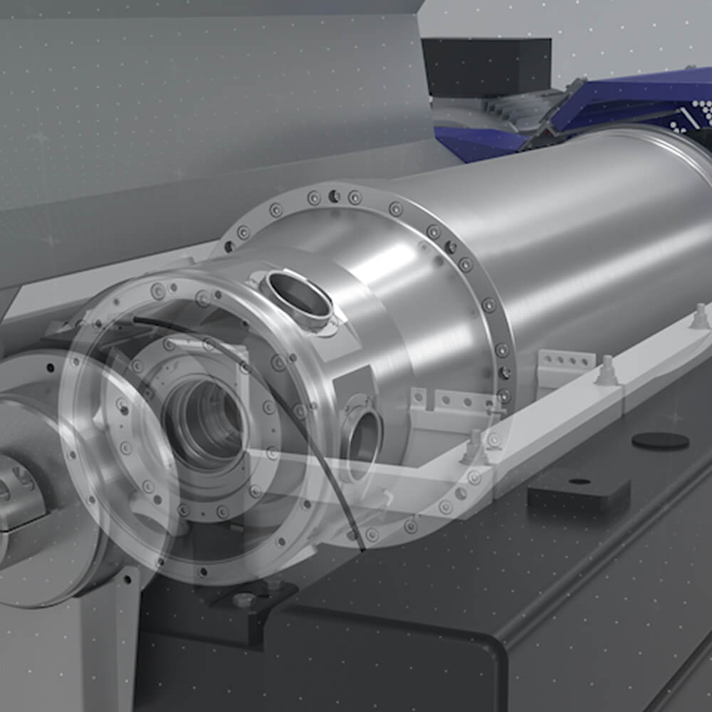 3D Rendering of an industry pipe