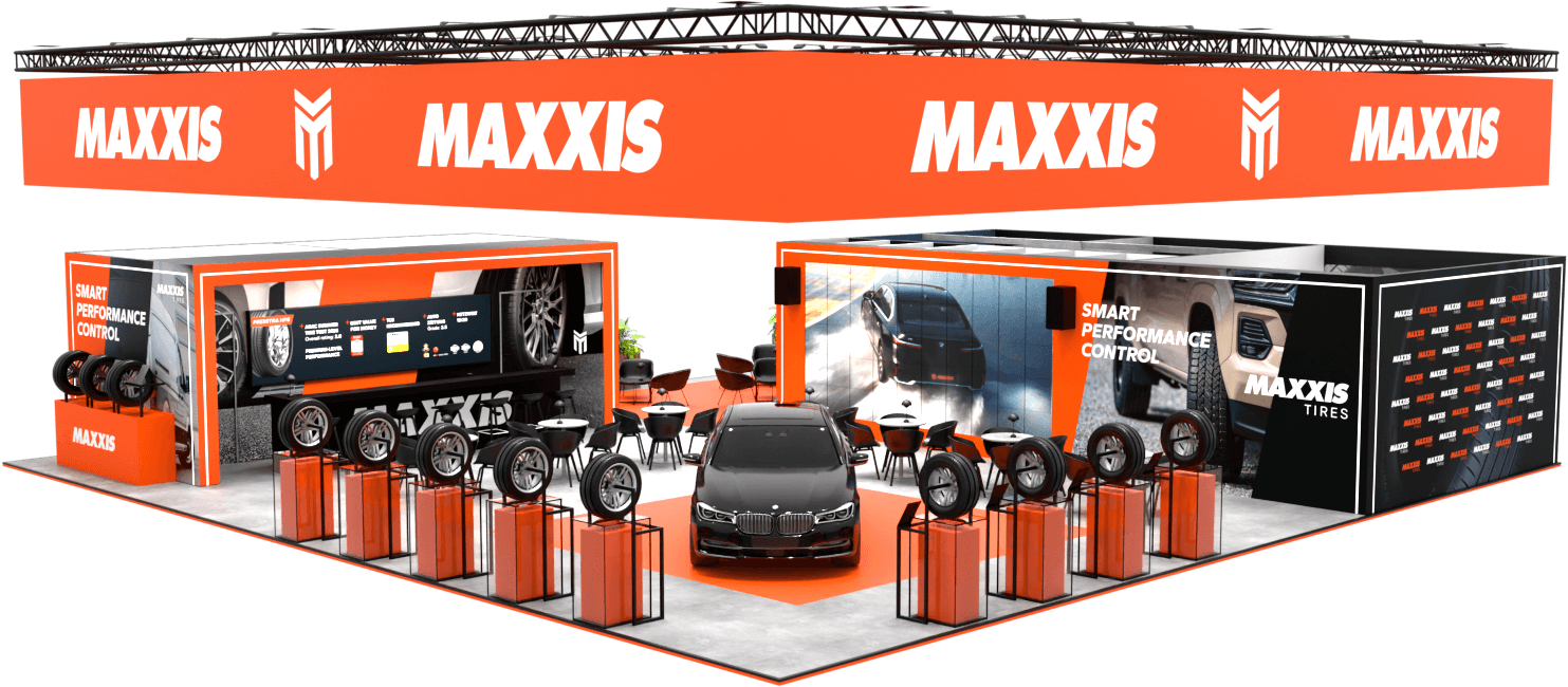 Maxxis Messestand B