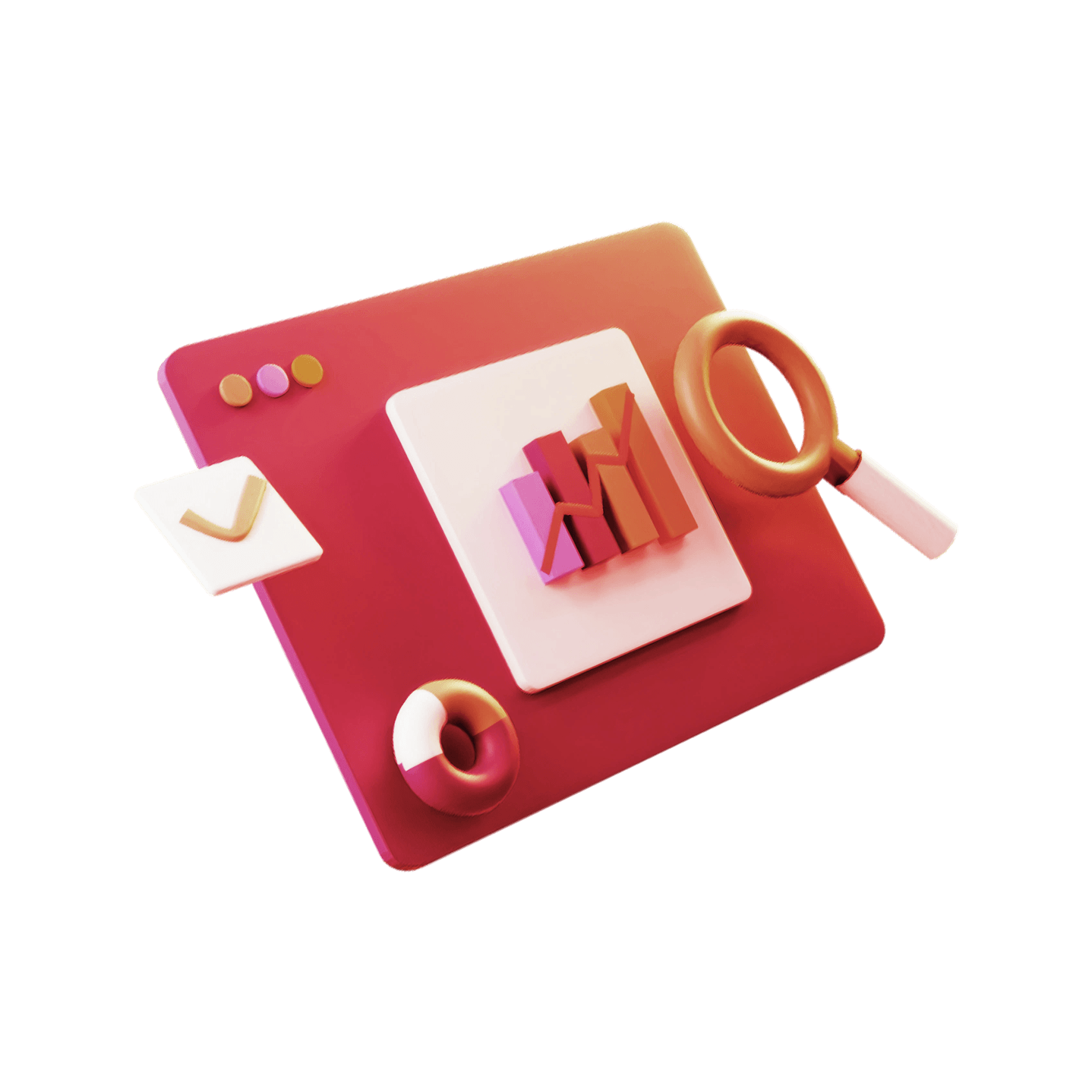 3D Website Audit Compositing